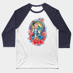 Peaceful Buddha Design by Lorna Laine Baseball T-Shirt